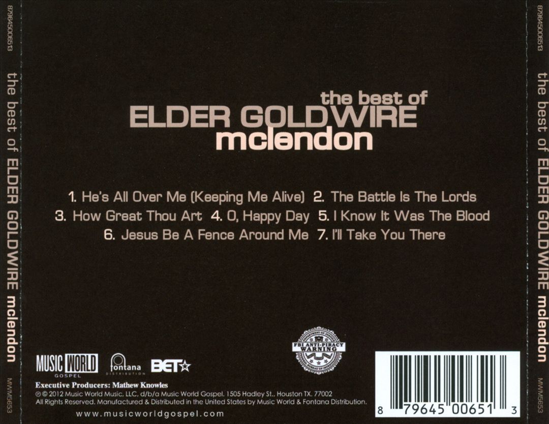 Best of Elder Goldwire McClendon cover art