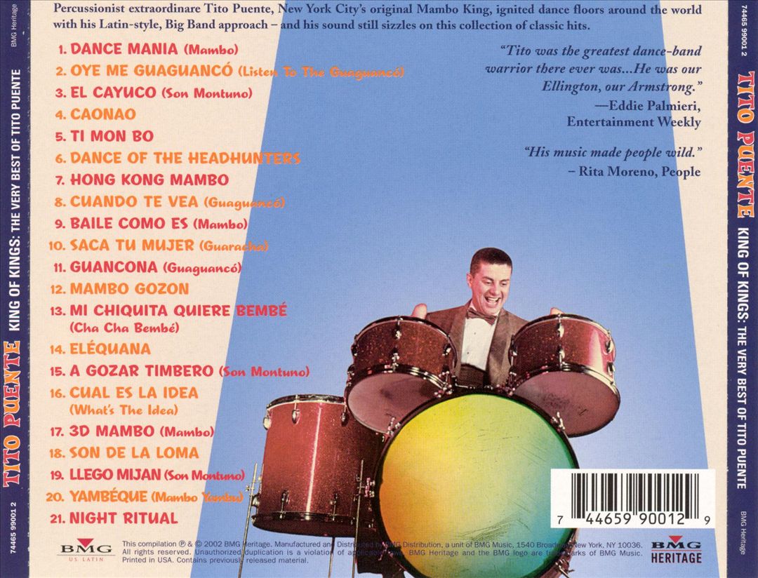 King of Kings: The Very Best of Tito Puente cover art