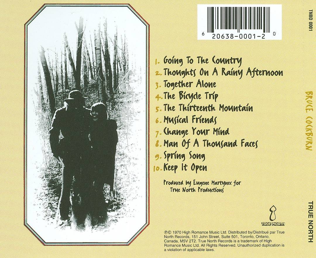 Bruce Cockburn cover art