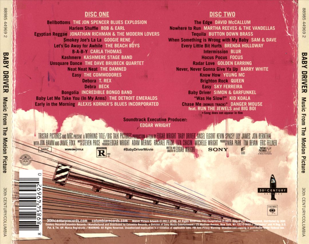 Baby Driver [Music from the Motion Picture] cover art