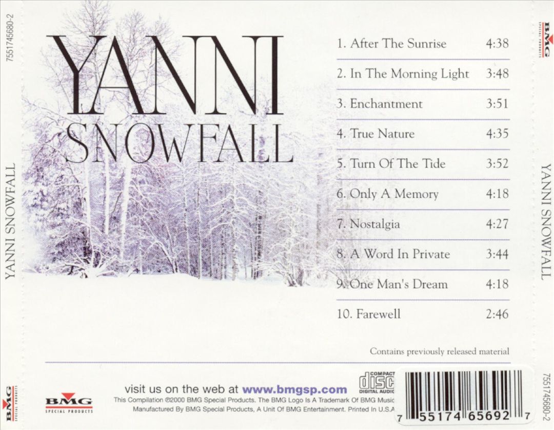 Snowfall cover art
