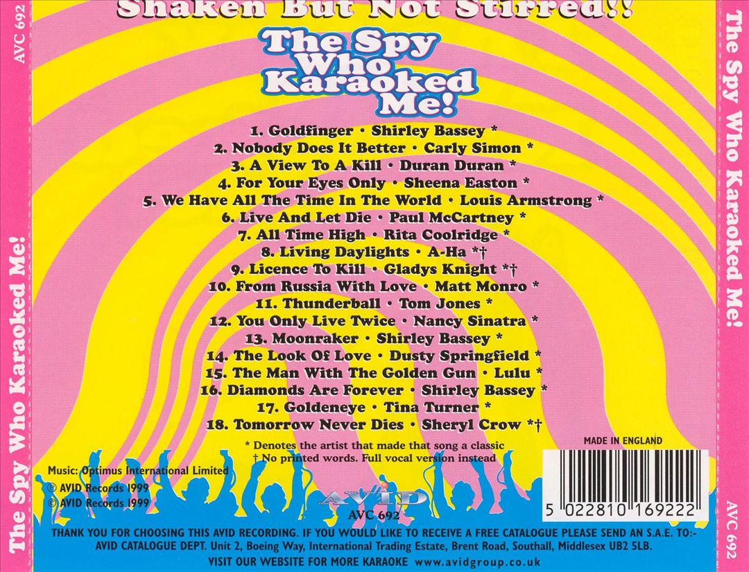 Spy Who Karaoked Me! cover art