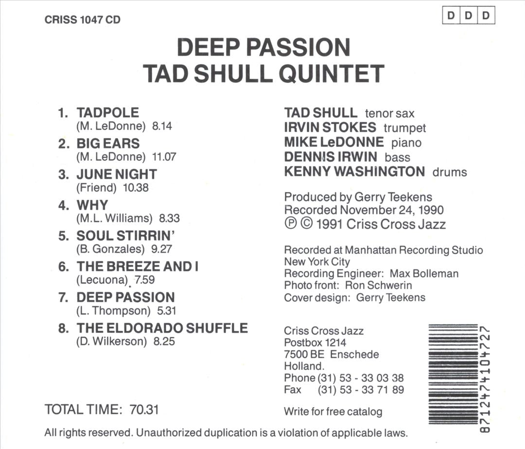 Deep Passion cover art
