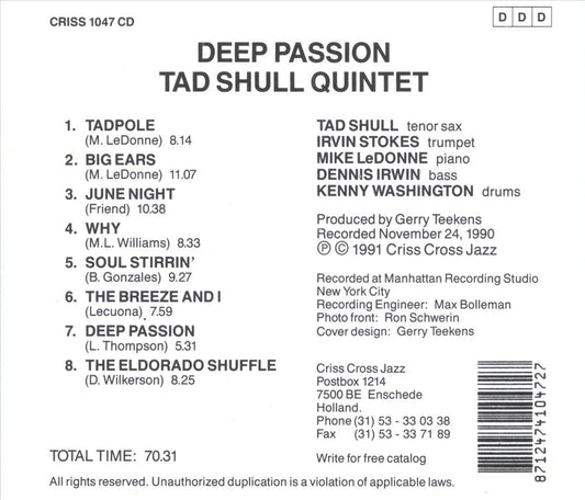 Deep Passion cover art