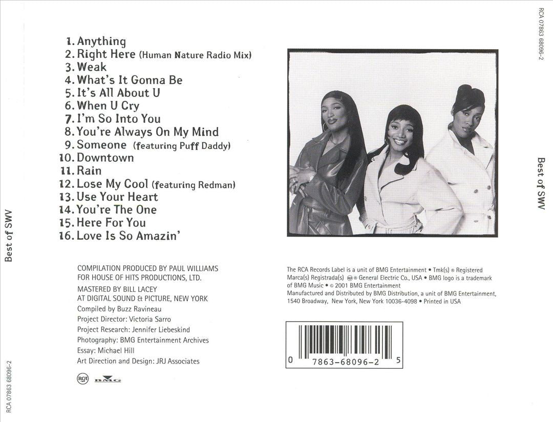 Best of SWV cover art