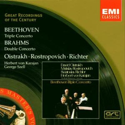 Conc. Piano-Violon-Violoncelle - Richter, Oistrakh cover art