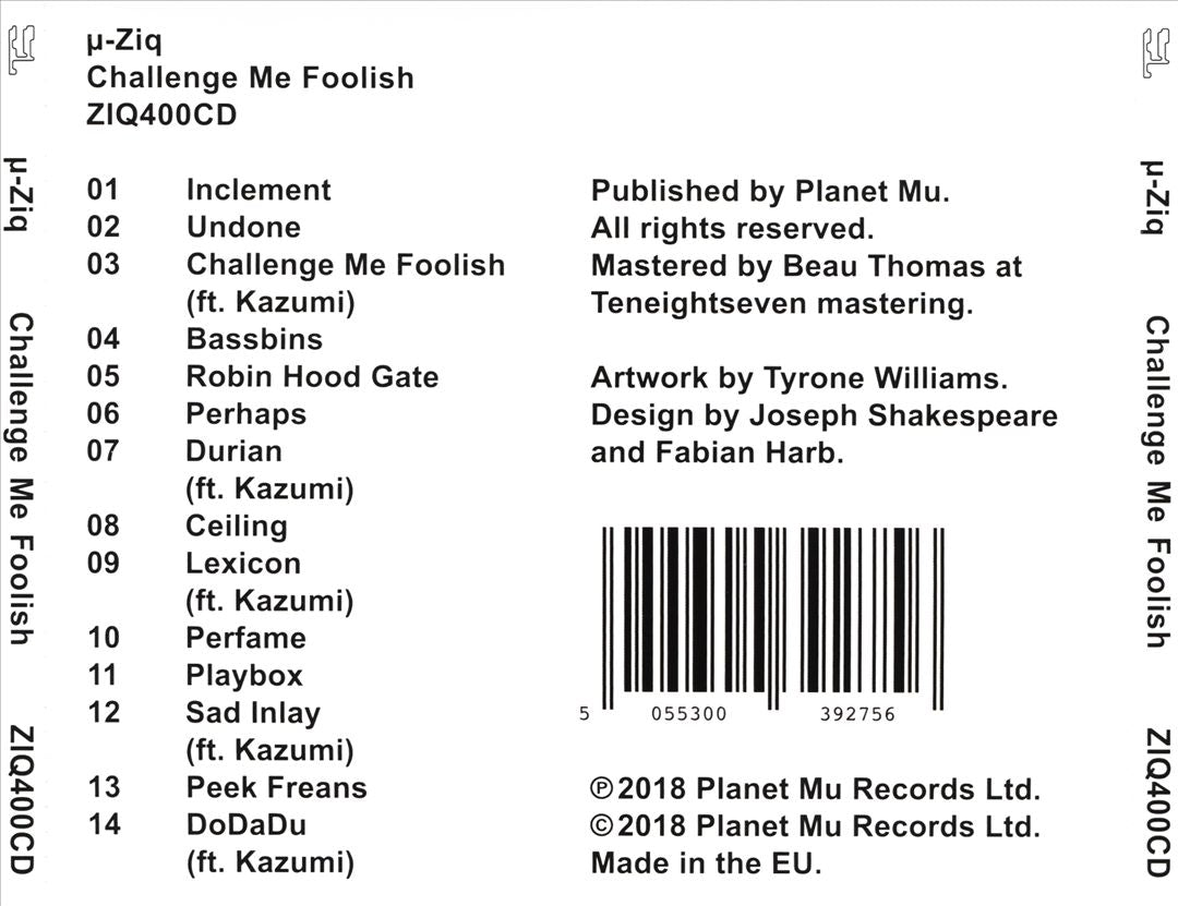 Challenge Me Foolish cover art