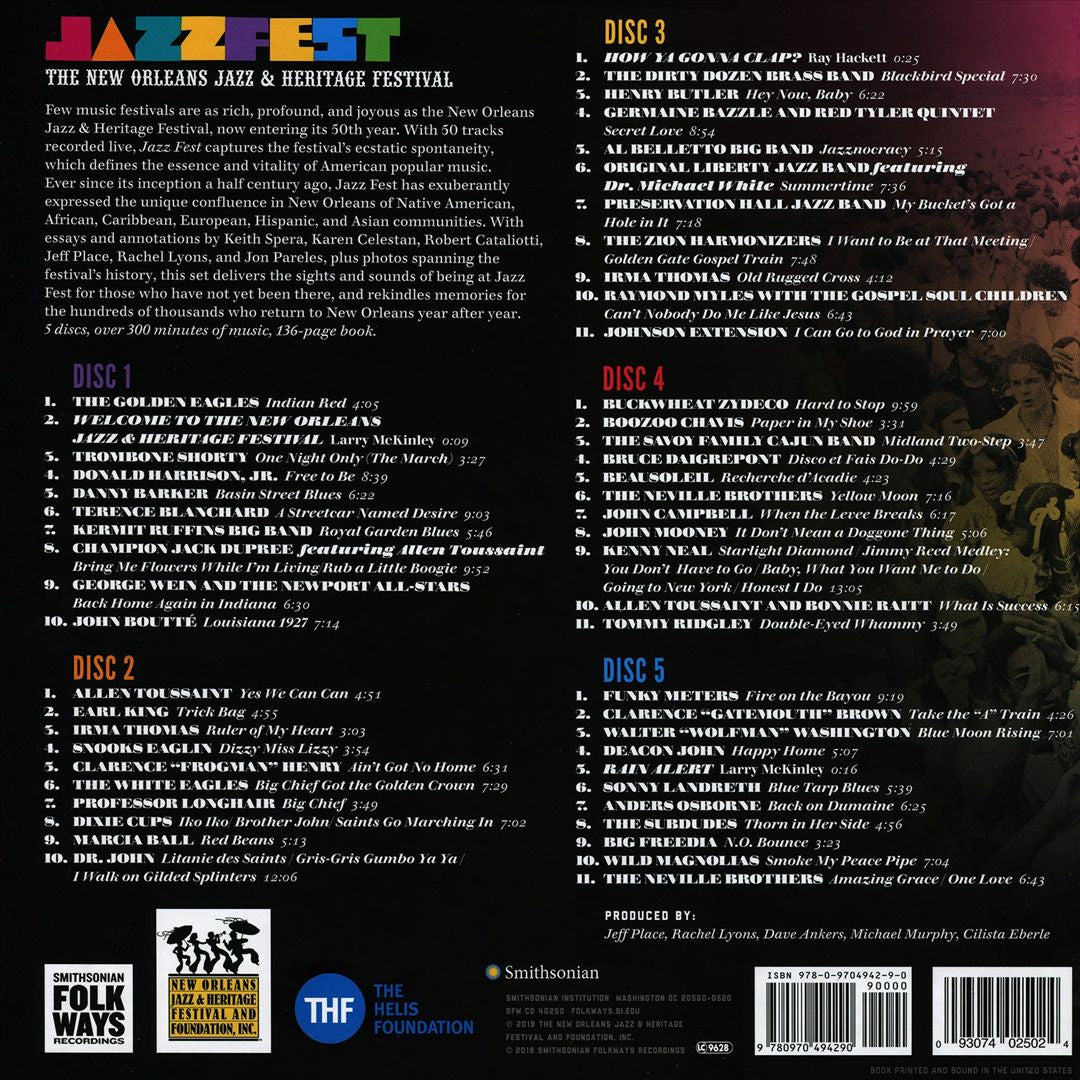 Jazz Fest! The New Orleans Jazz & Heritage Festival cover art