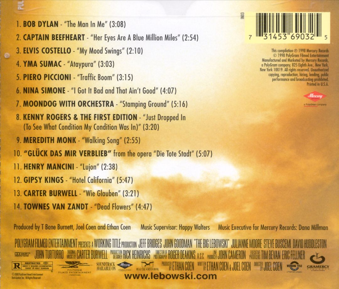 Big Lebowski [Original Soundtrack] cover art