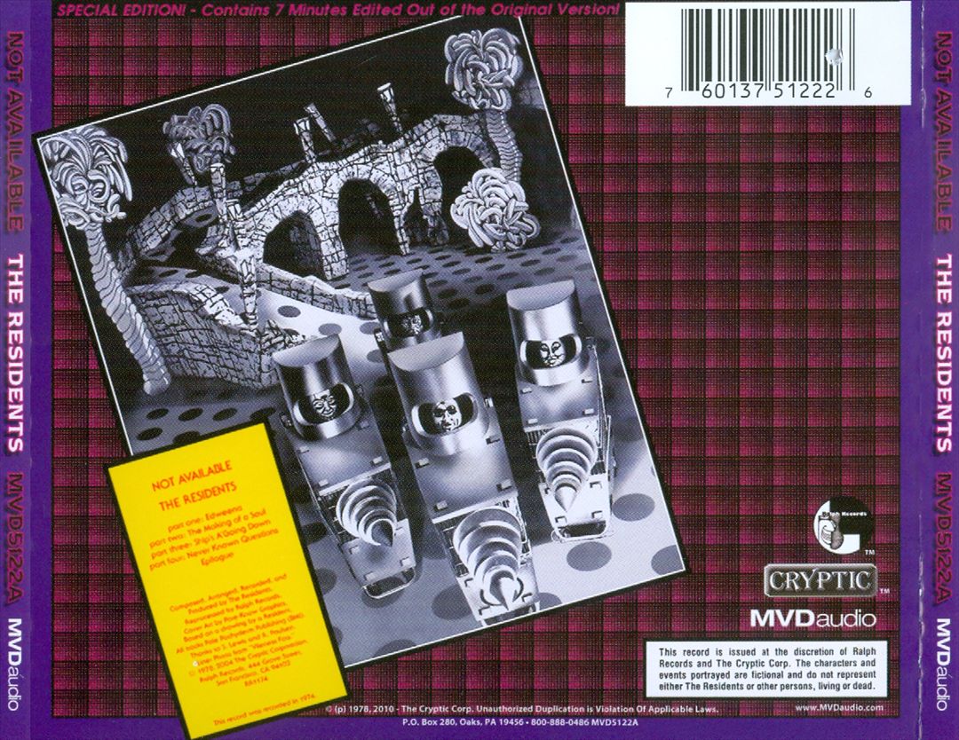 Not Available cover art
