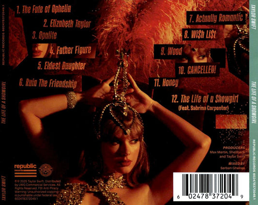 Life of a Showgirl [Sweat and Vanilla Perfume CD with Poster] cover art