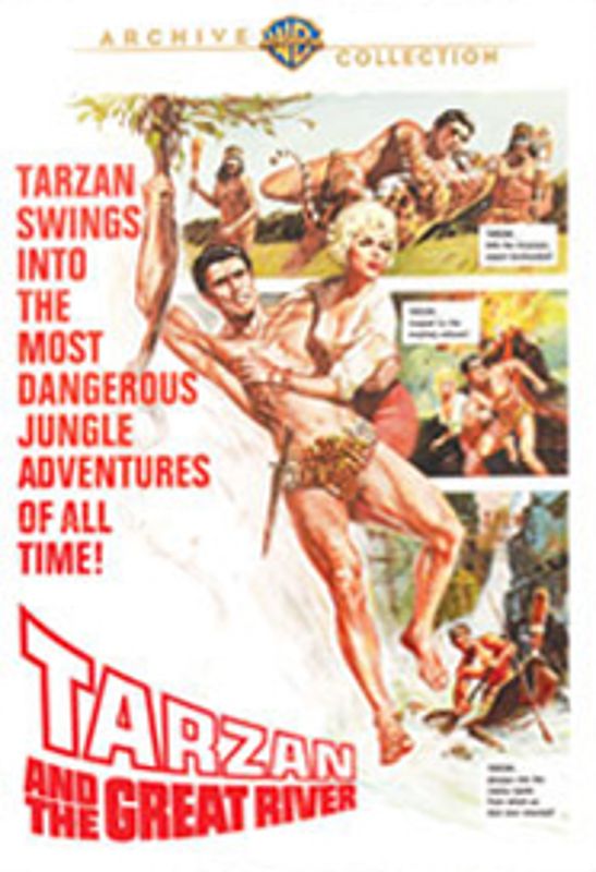 Tarzan and the Great River cover art