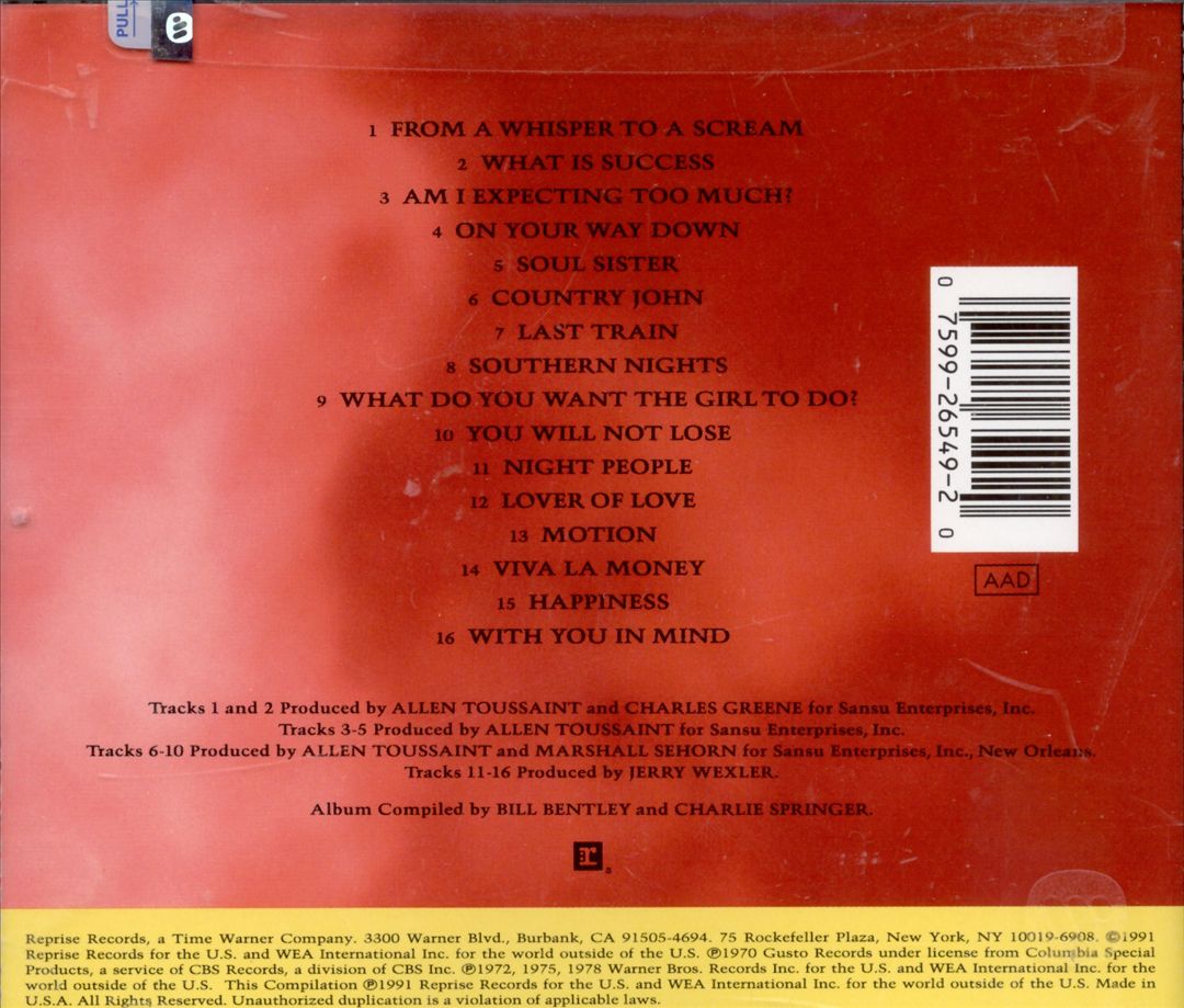 Allen Toussaint Collection cover art
