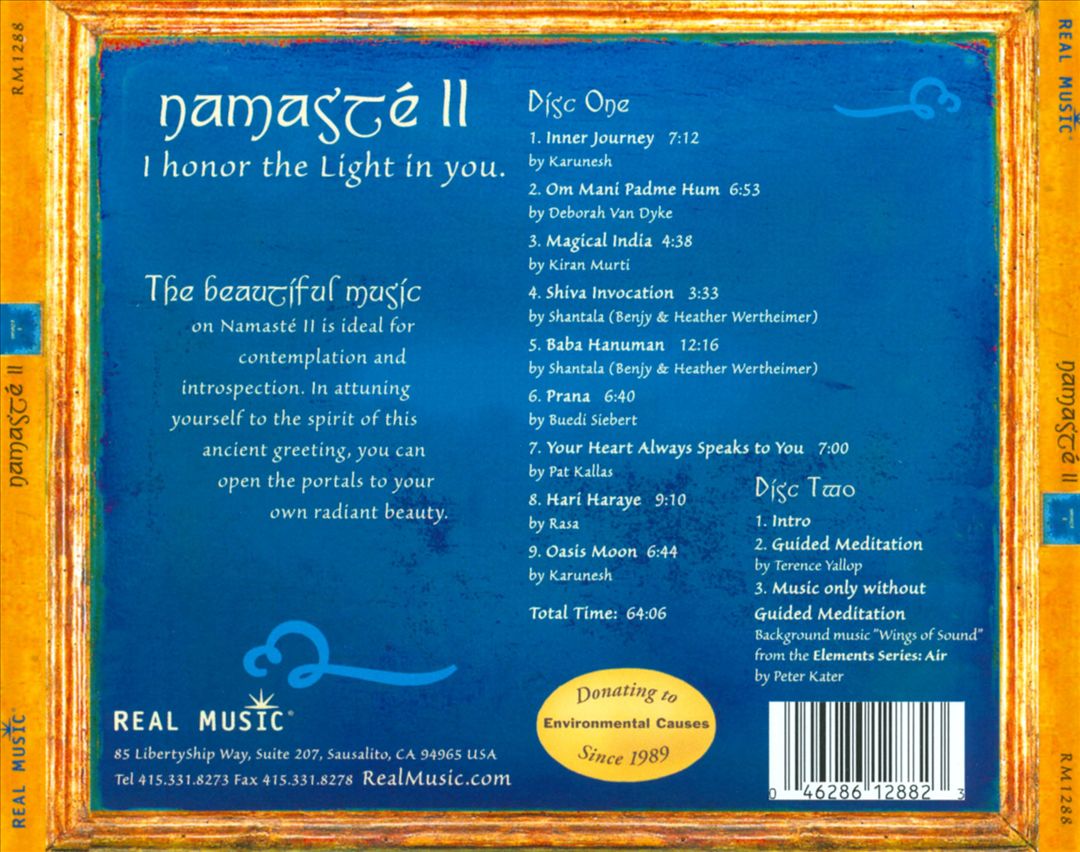 Namasté II cover art