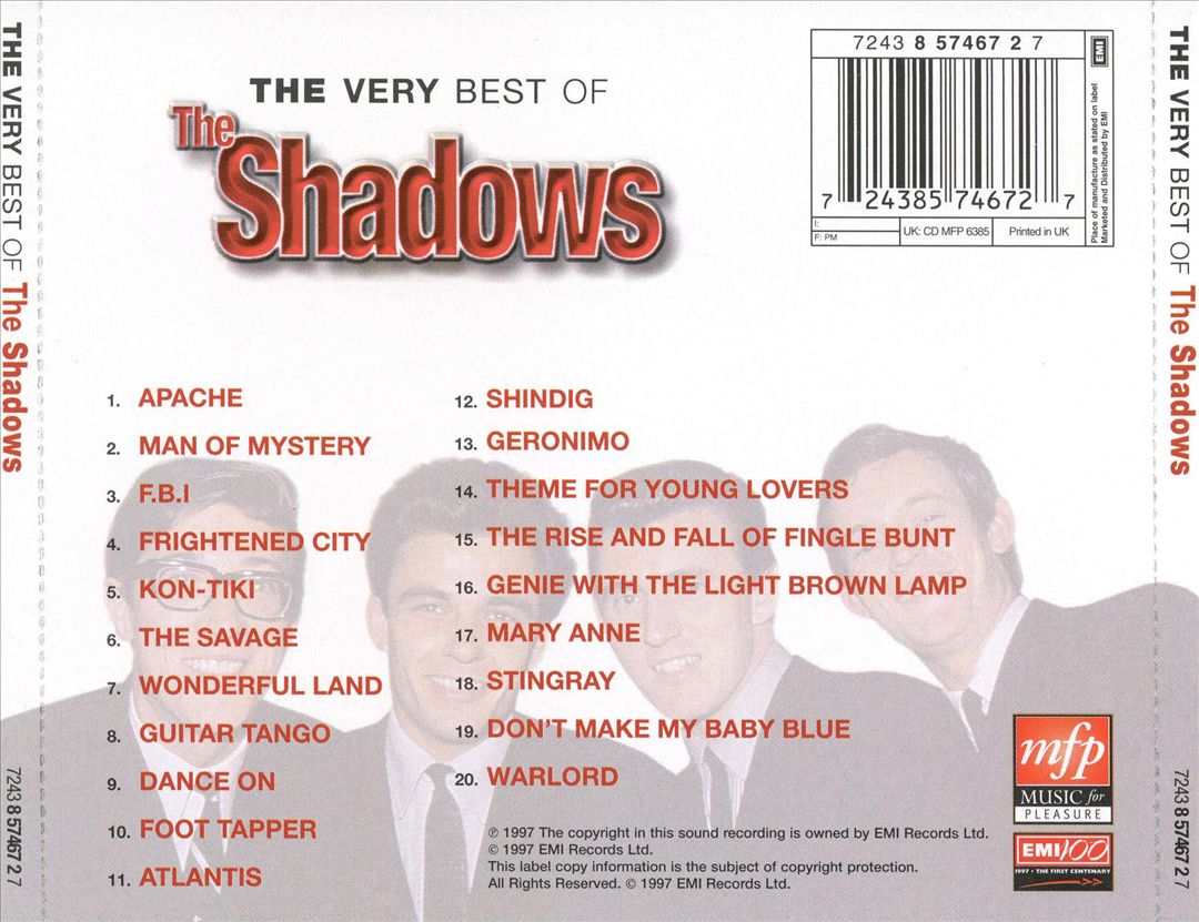 Very Best of the Shadows cover art