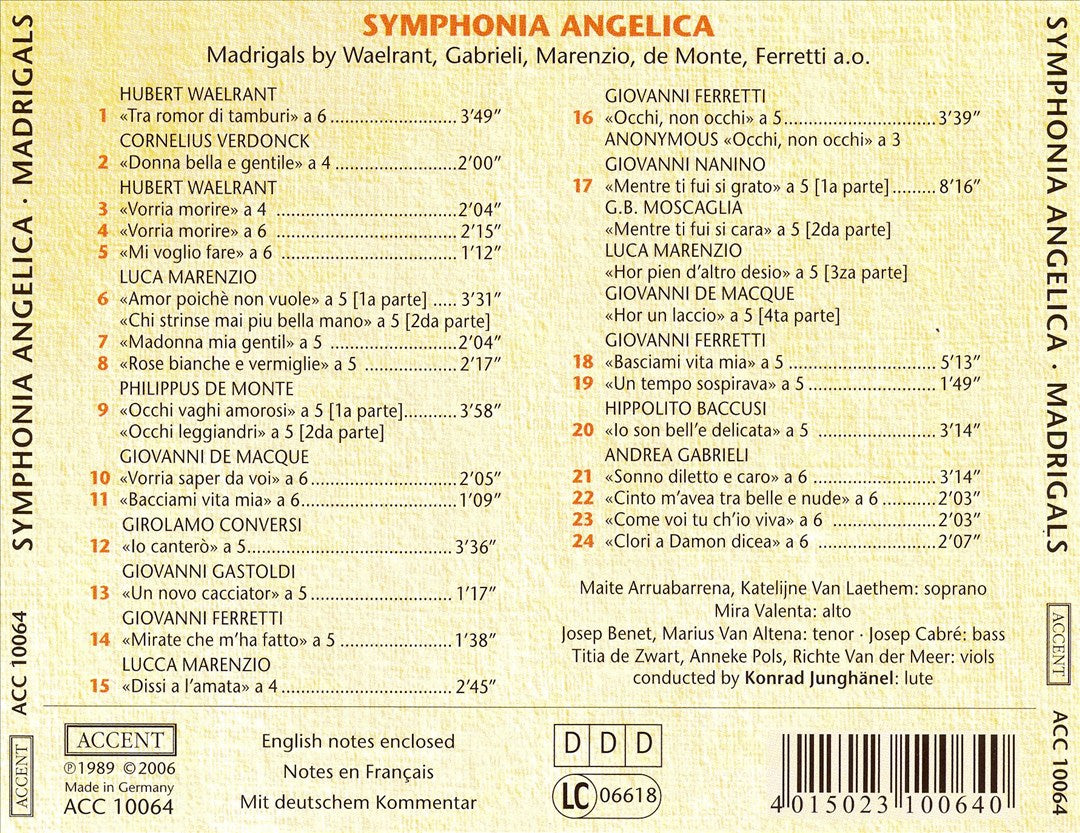 Symphonia Angelica cover art