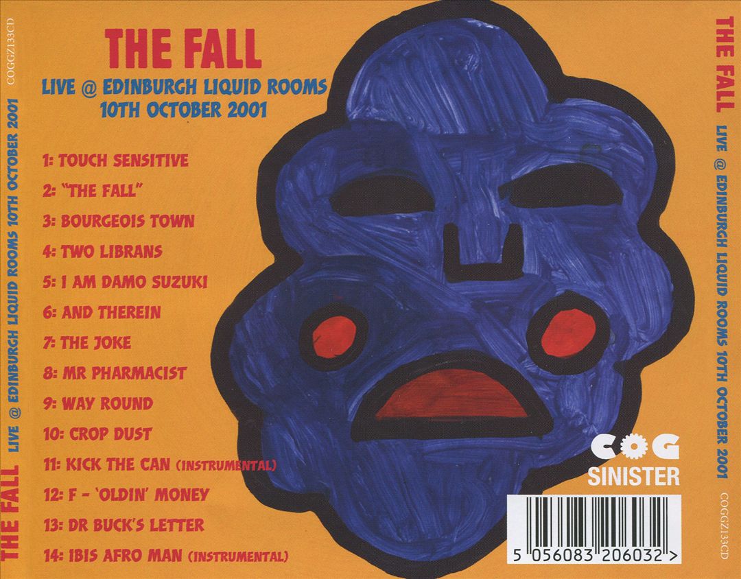 Live in Edinburgh 2001 cover art