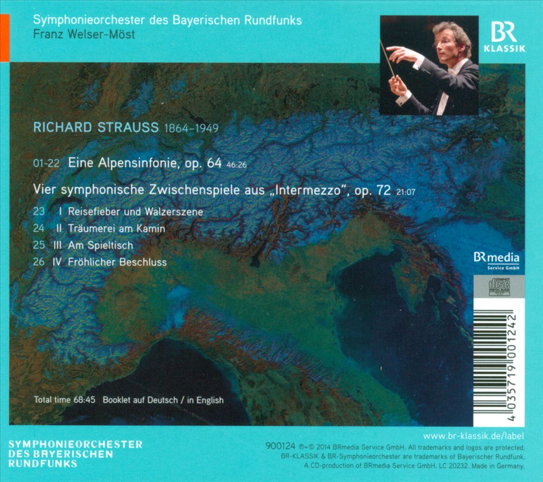 Strauss: Eine Alpensinfonie cover art