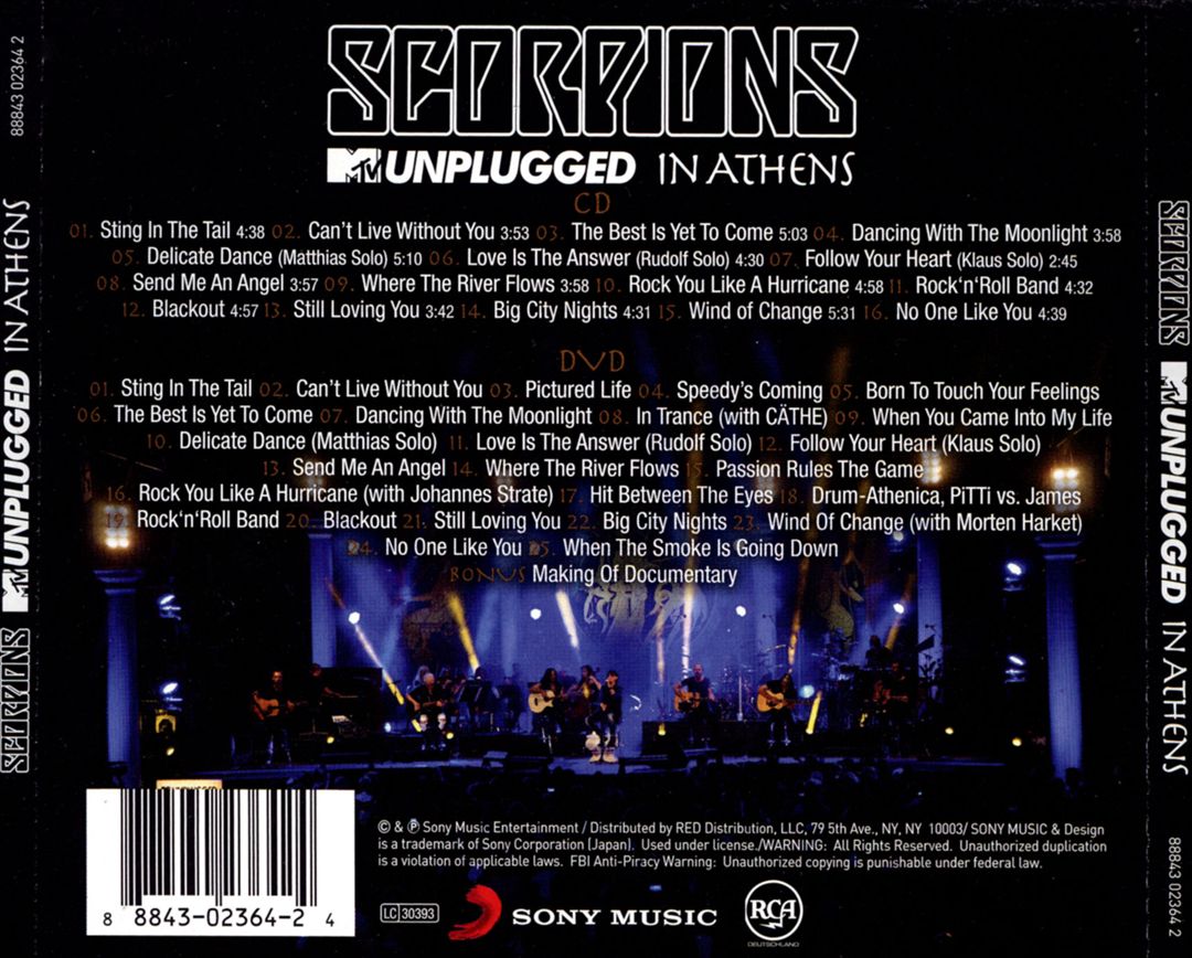 MTV Unplugged in Athens [CD/DVD] cover art