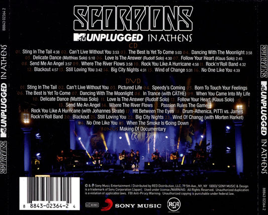 MTV Unplugged in Athens [CD/DVD] cover art