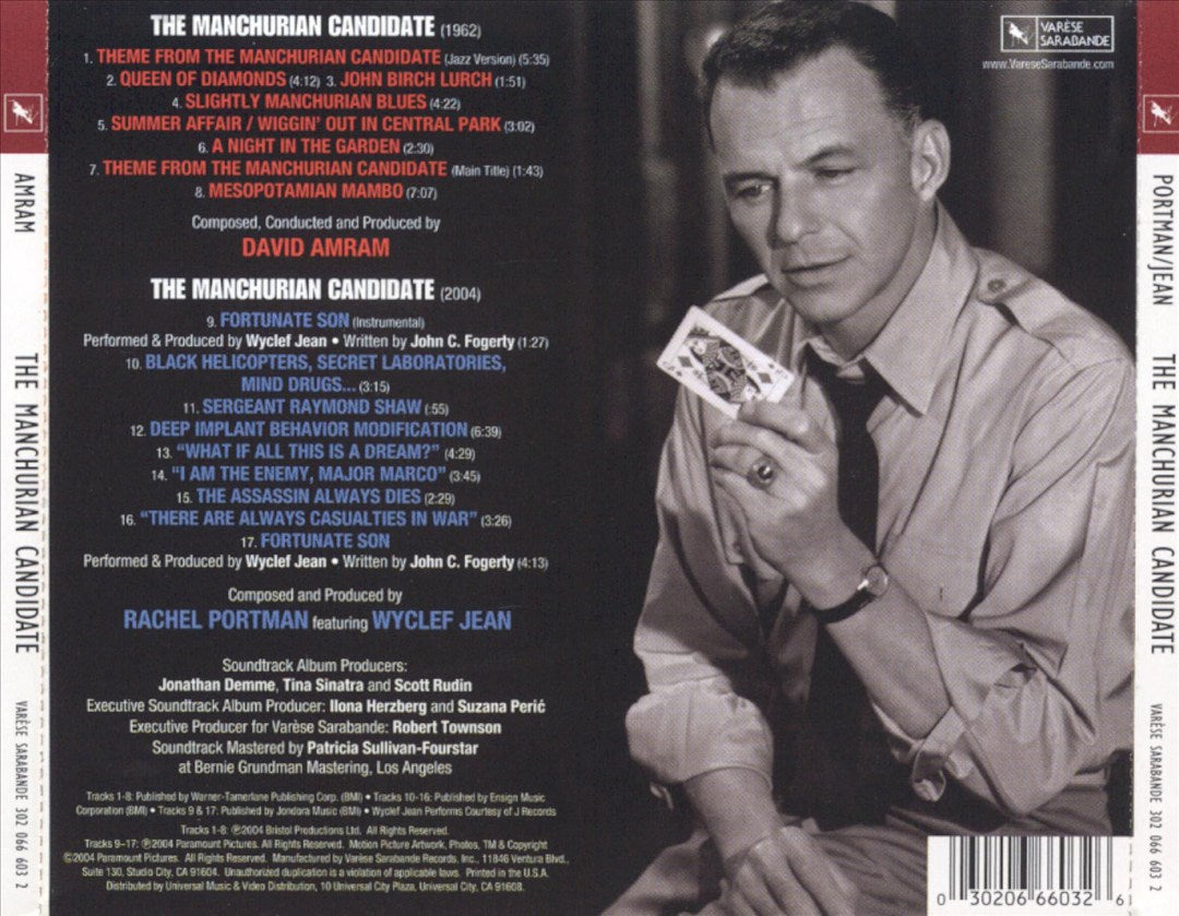 Manchurian Candidate [Music from the Motion Picture] cover art