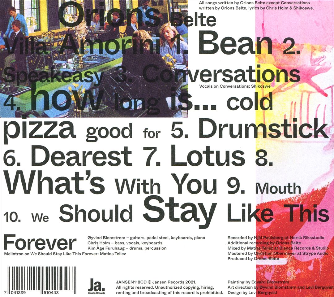 Villa Amorini cover art
