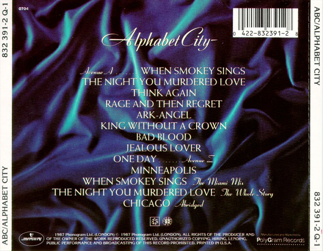 Alphabet City cover art