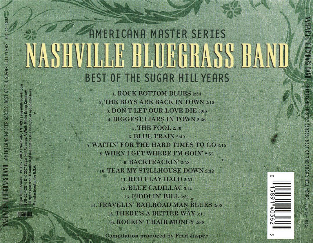 Best of the Sugar Hill Years cover art