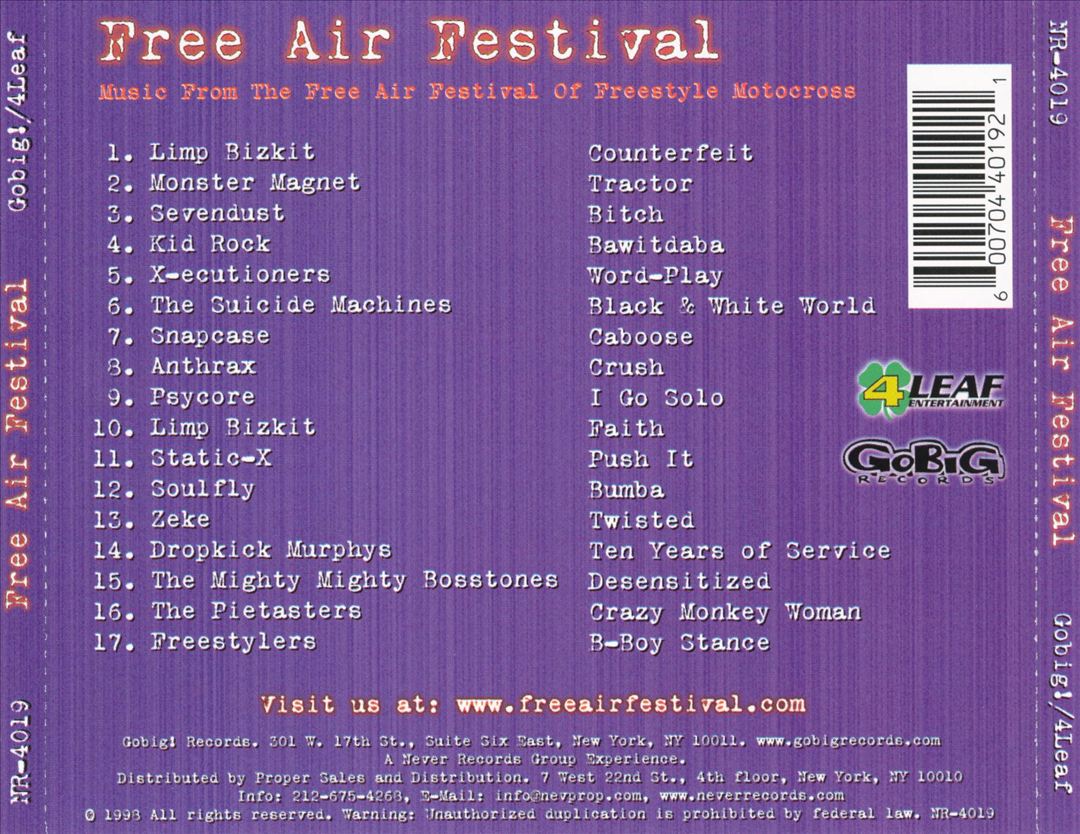 Free Air, Vol. 1 cover art