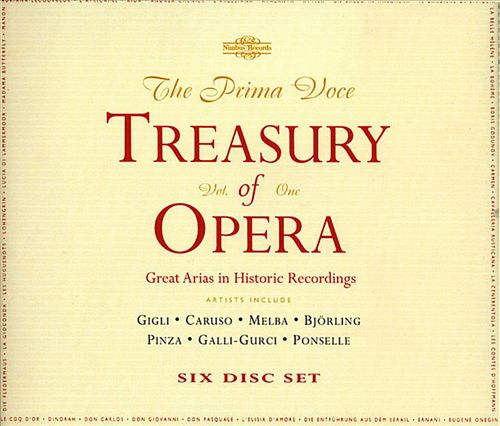 Prima Voce Treasury of Opera, Vol. 1 cover art