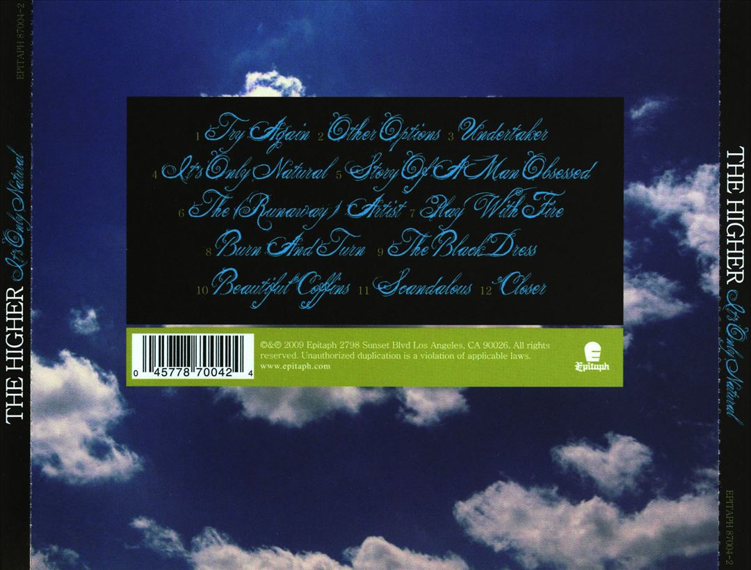 It's Only Natural cover art