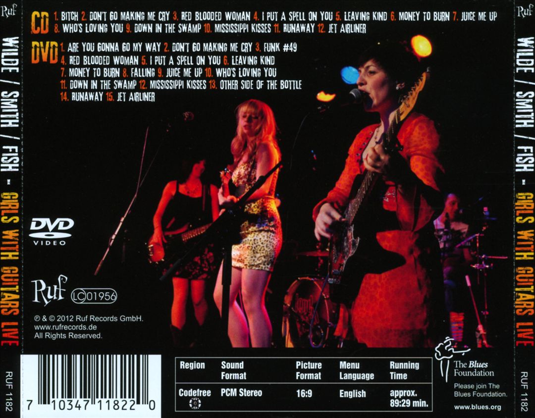Girls with Guitars: Live cover art