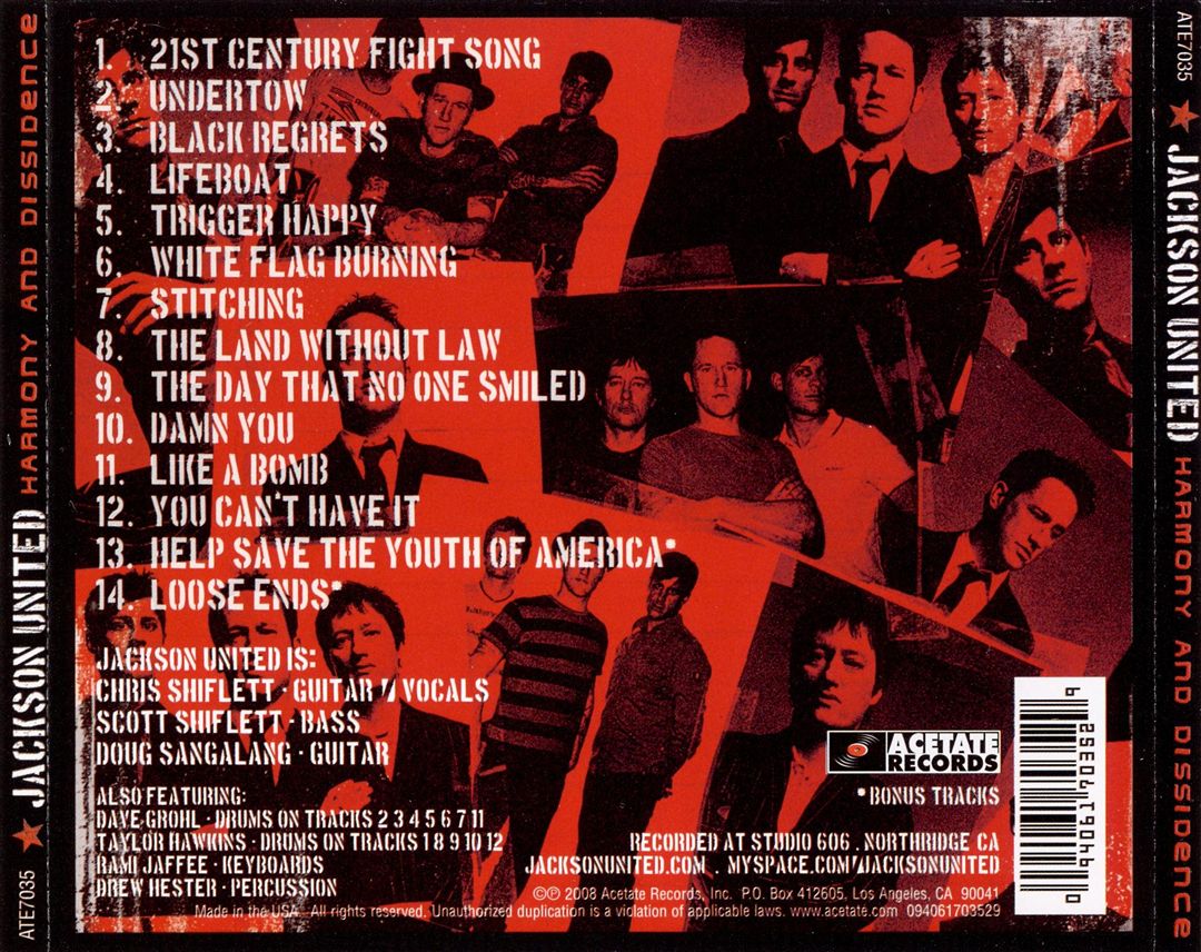 Harmony and Dissidence cover art