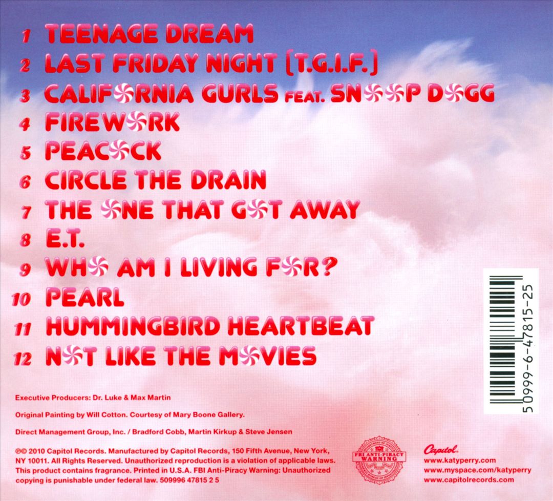 Teenage Dream [Clean] cover art