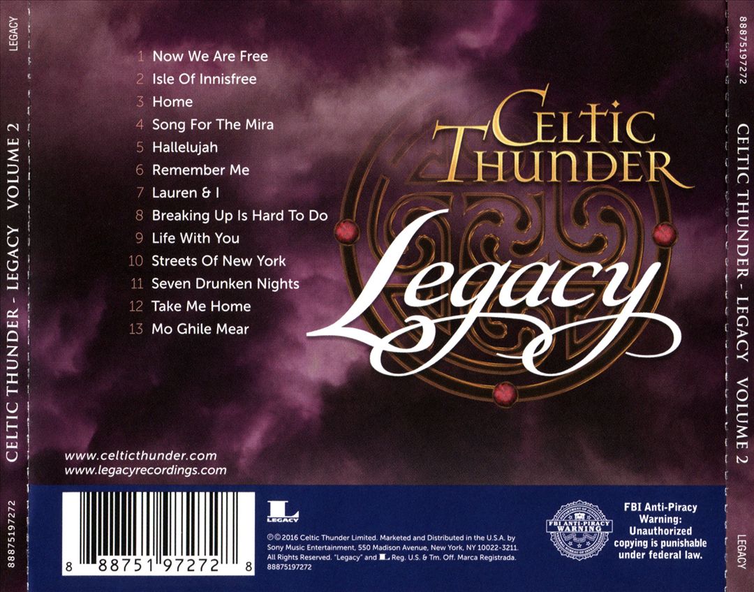Legacy, Vol. 2 cover art