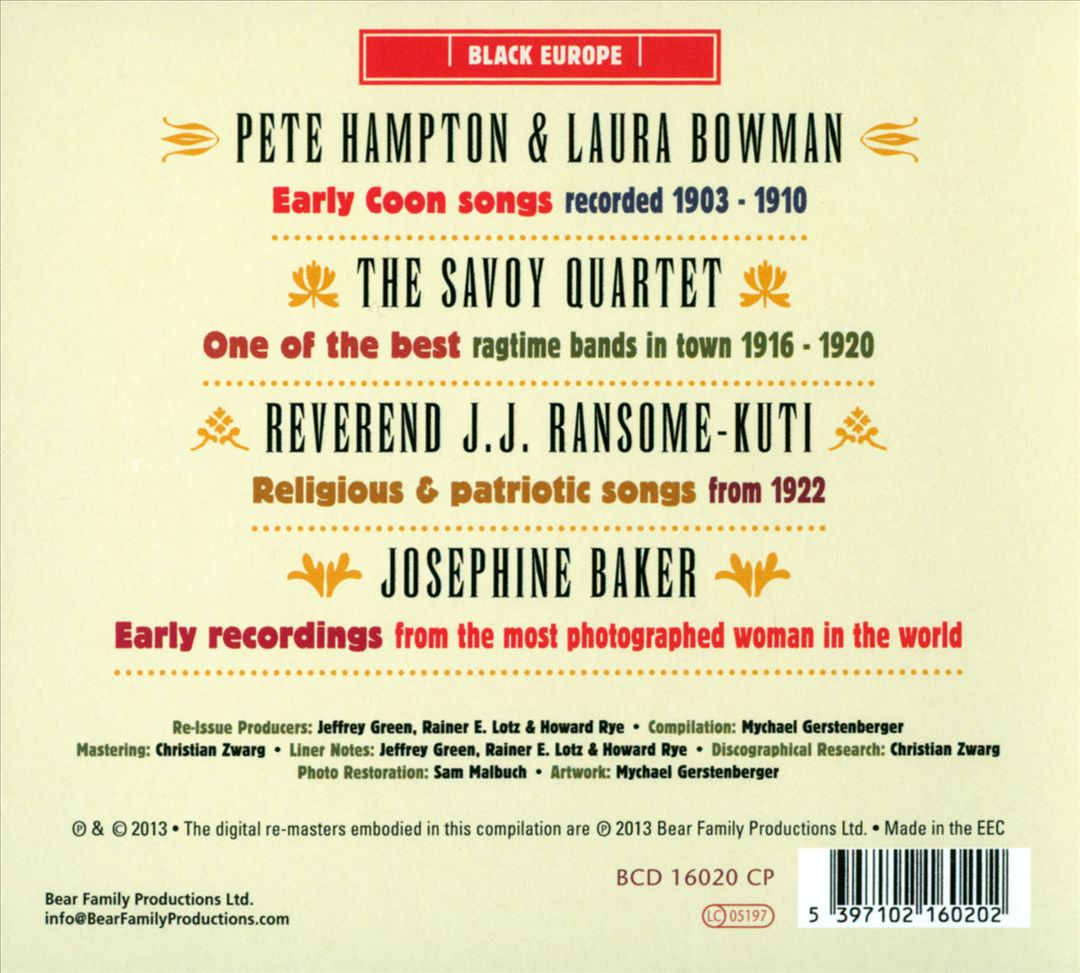 Over There! Sounds and Images from Black Europe cover art