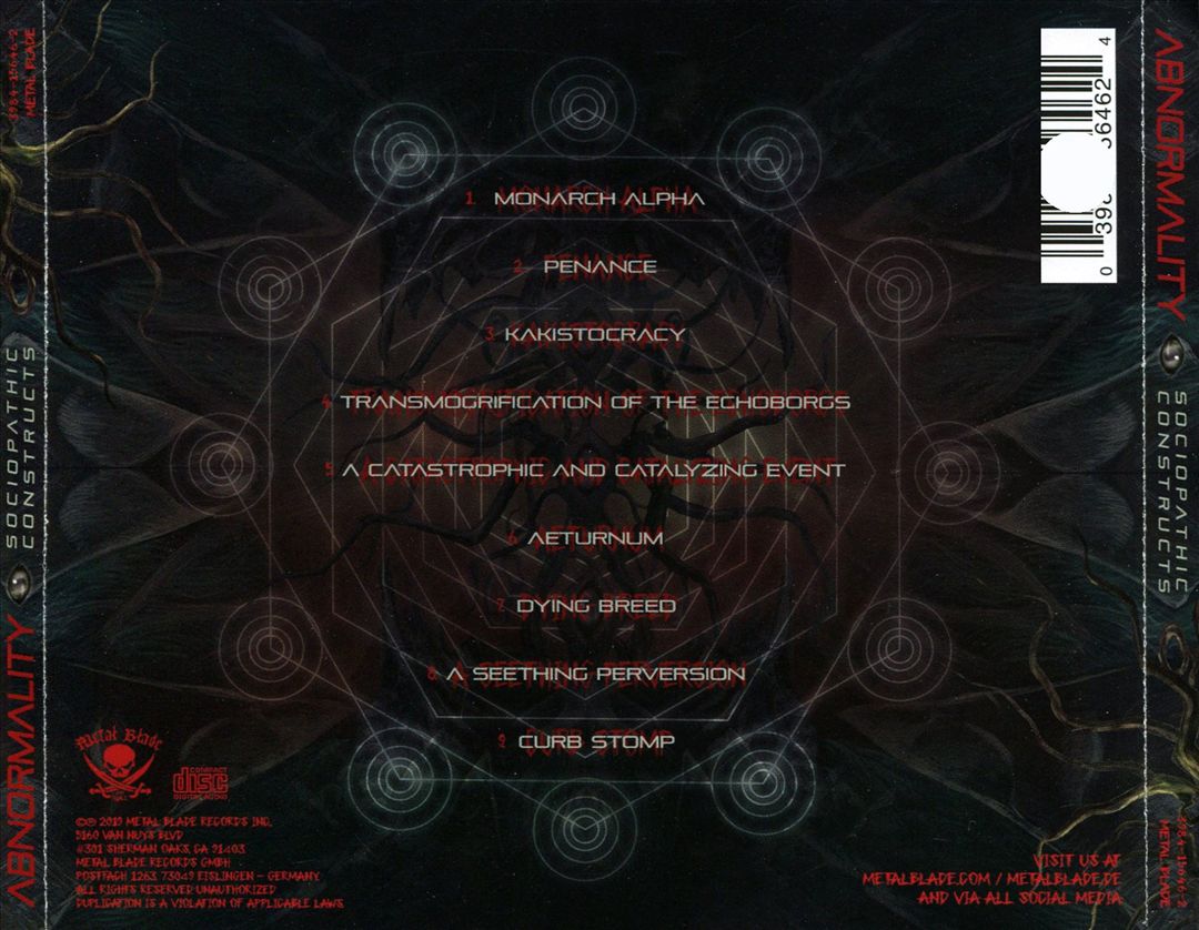 Sociopathic Constructs cover art
