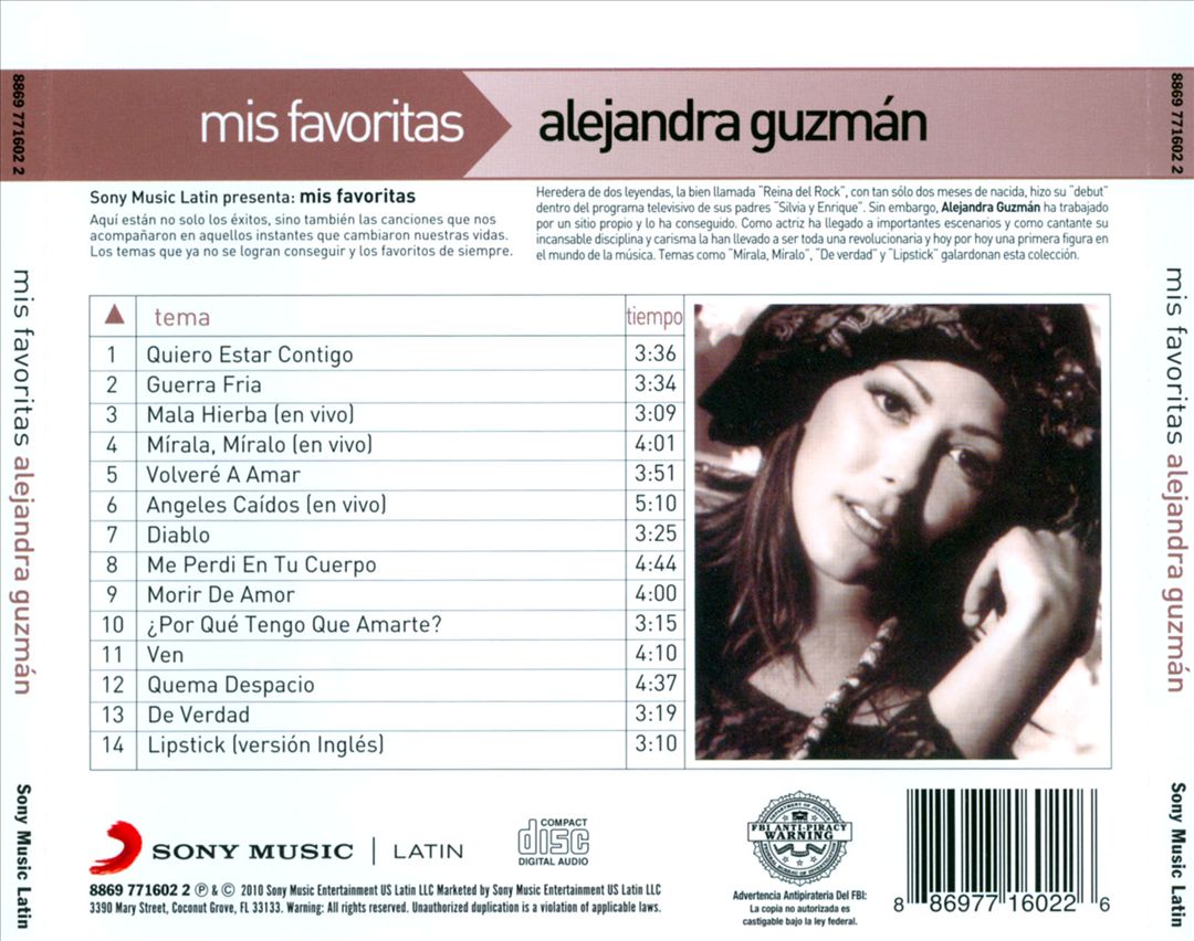 Mis Favoritas cover art