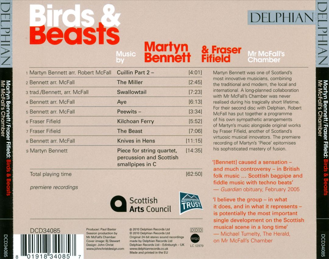 Birds & Beasts cover art