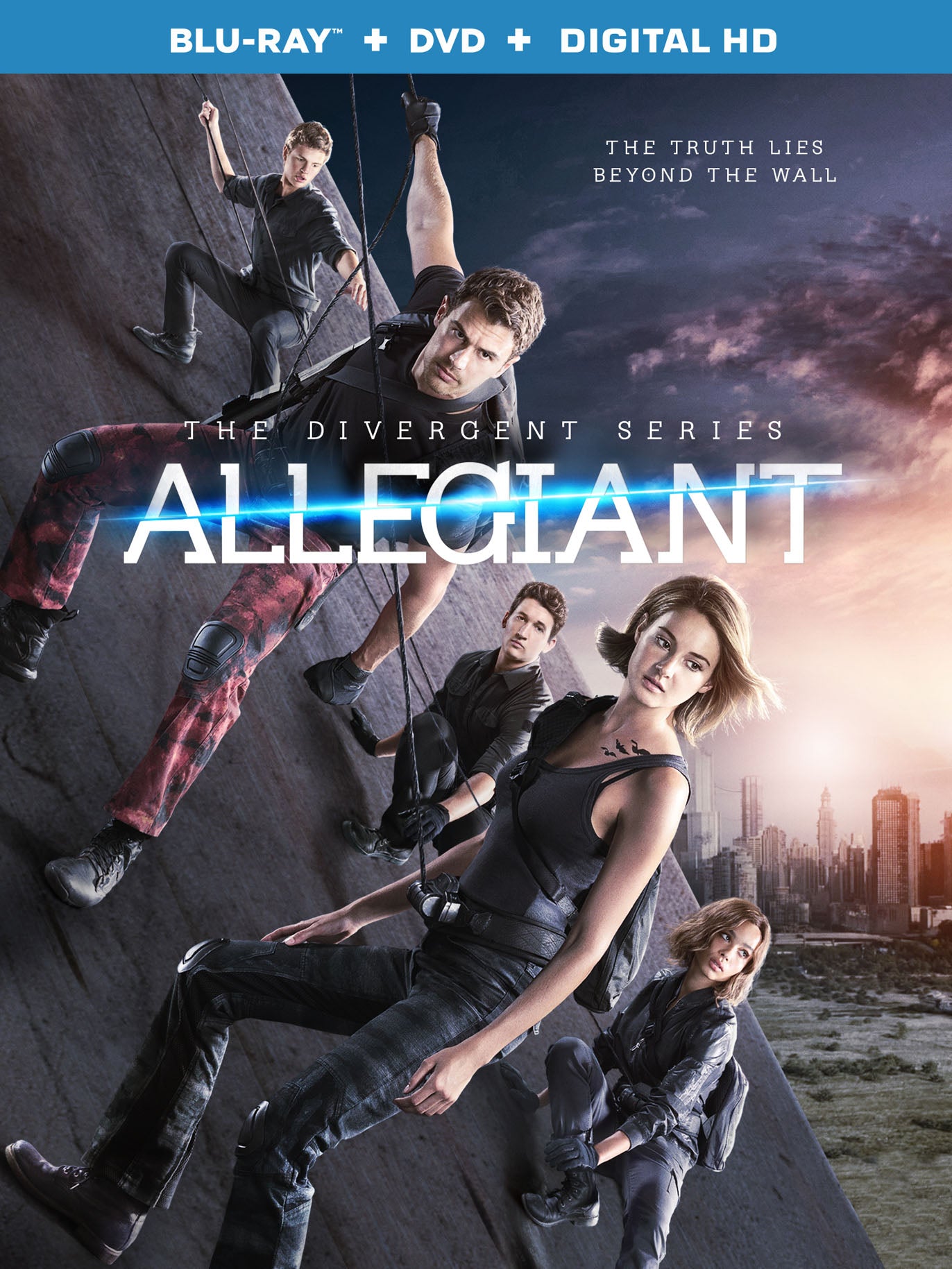 Divergent Series: Allegiant [Blu-ray/DVD] cover art