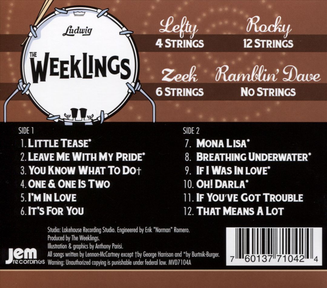 Weeklings cover art