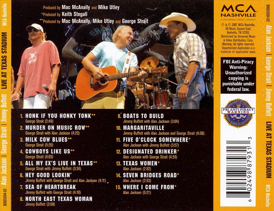 Live at Texas Stadium cover art