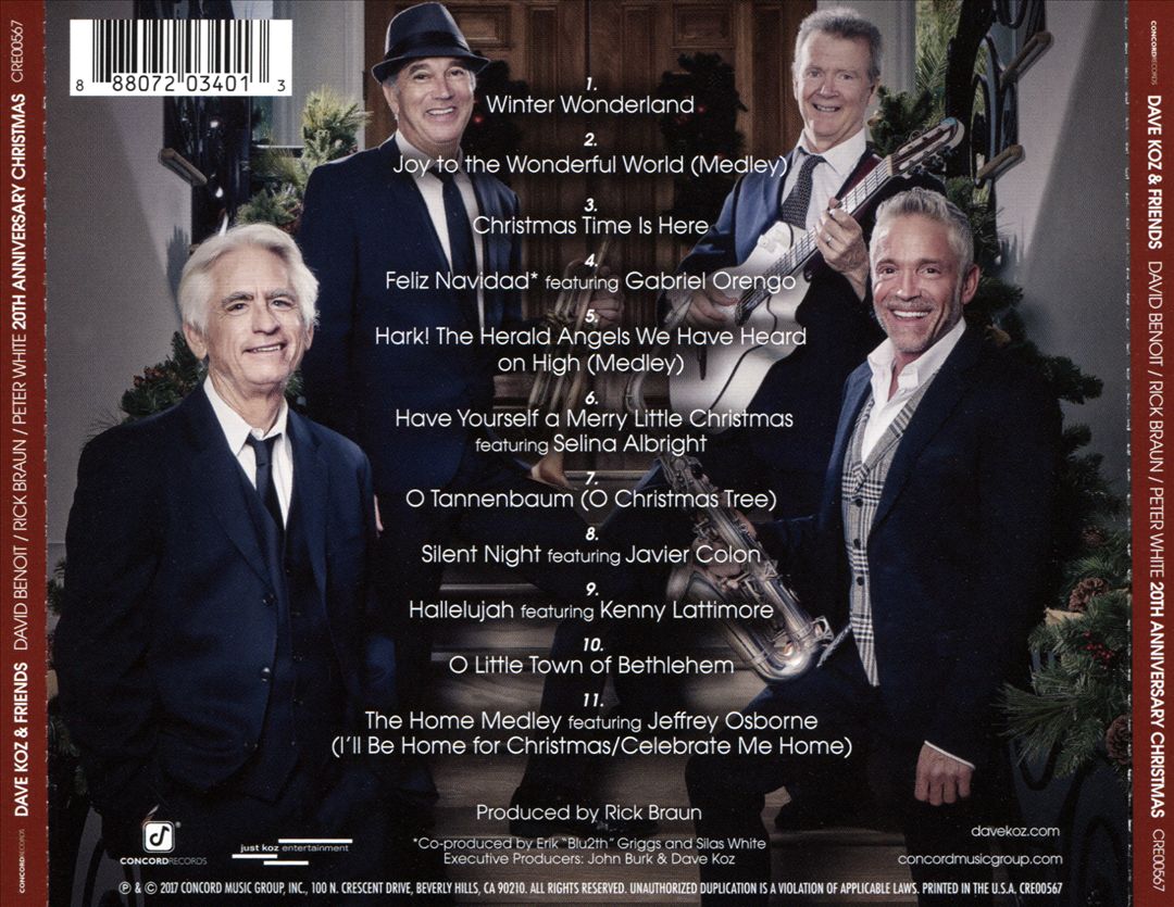 20th Anniversary Christmas cover art