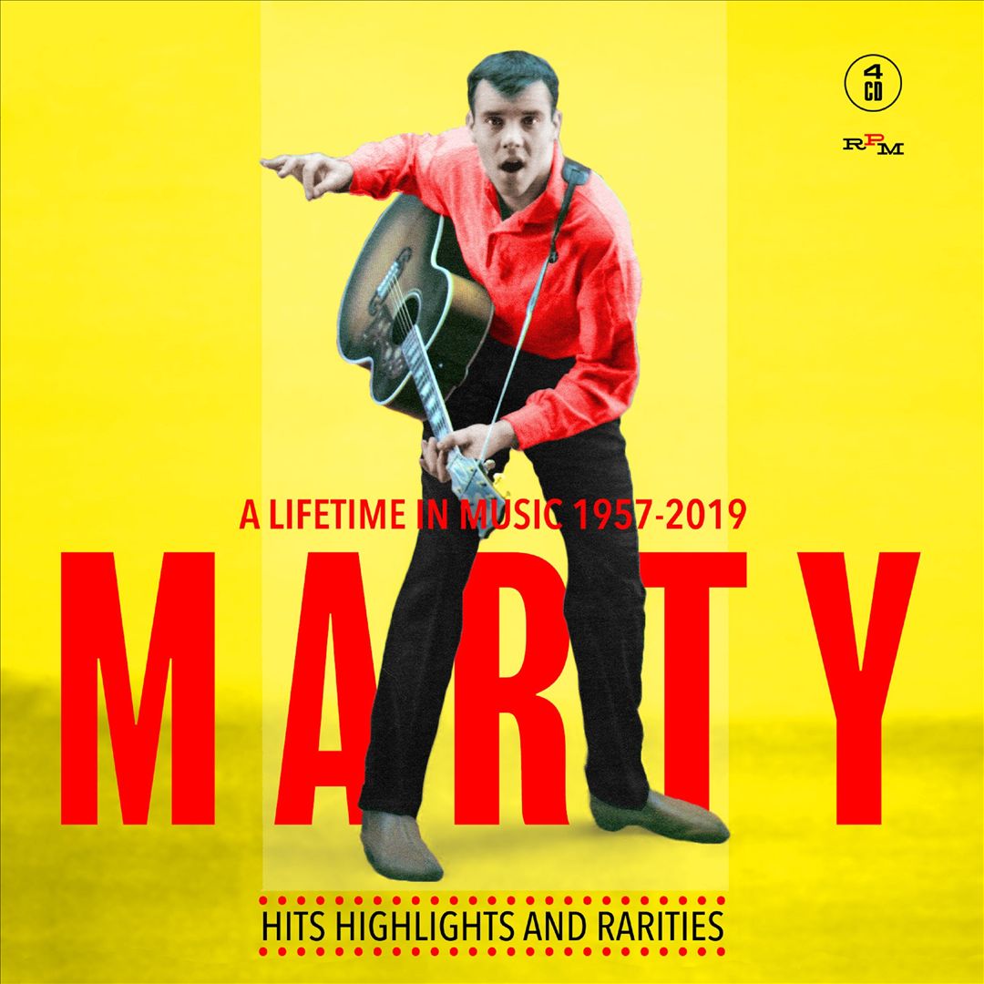 Marty: A Lifetime in Music 1957-2019 cover art