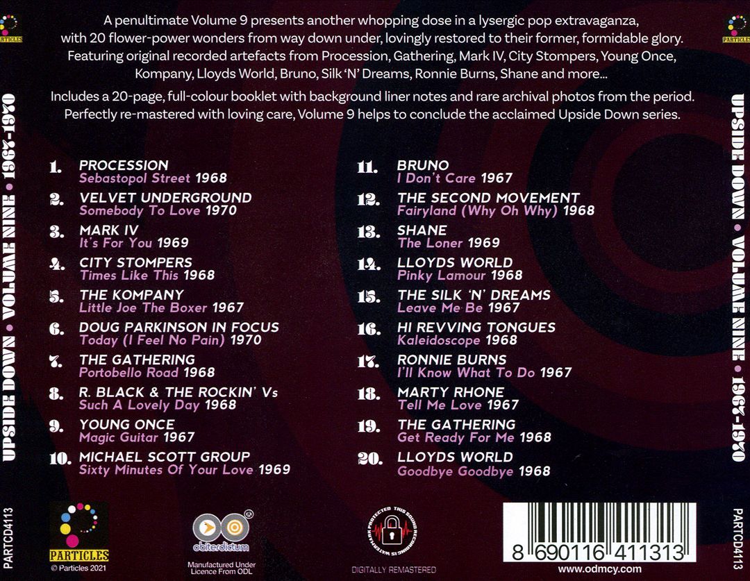 Upside Down, Vol. 9 cover art
