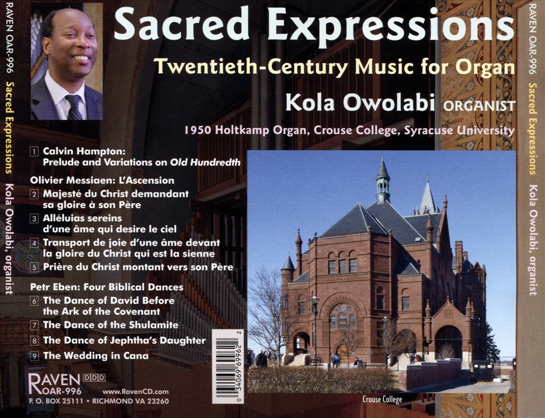 Sacred Expressions: Twentieth-Century Music for Organ cover art