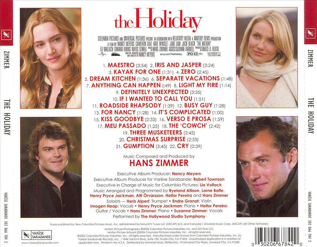 Holiday [Original Motion Picture Soundtrack] cover art