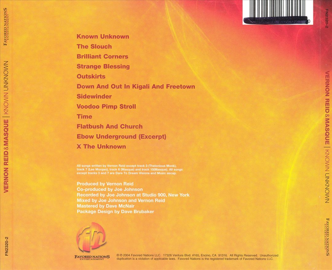 Known Unknown cover art