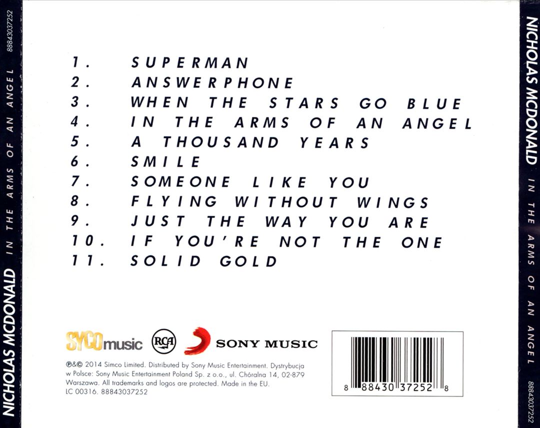 In the Arms of an Angel cover art