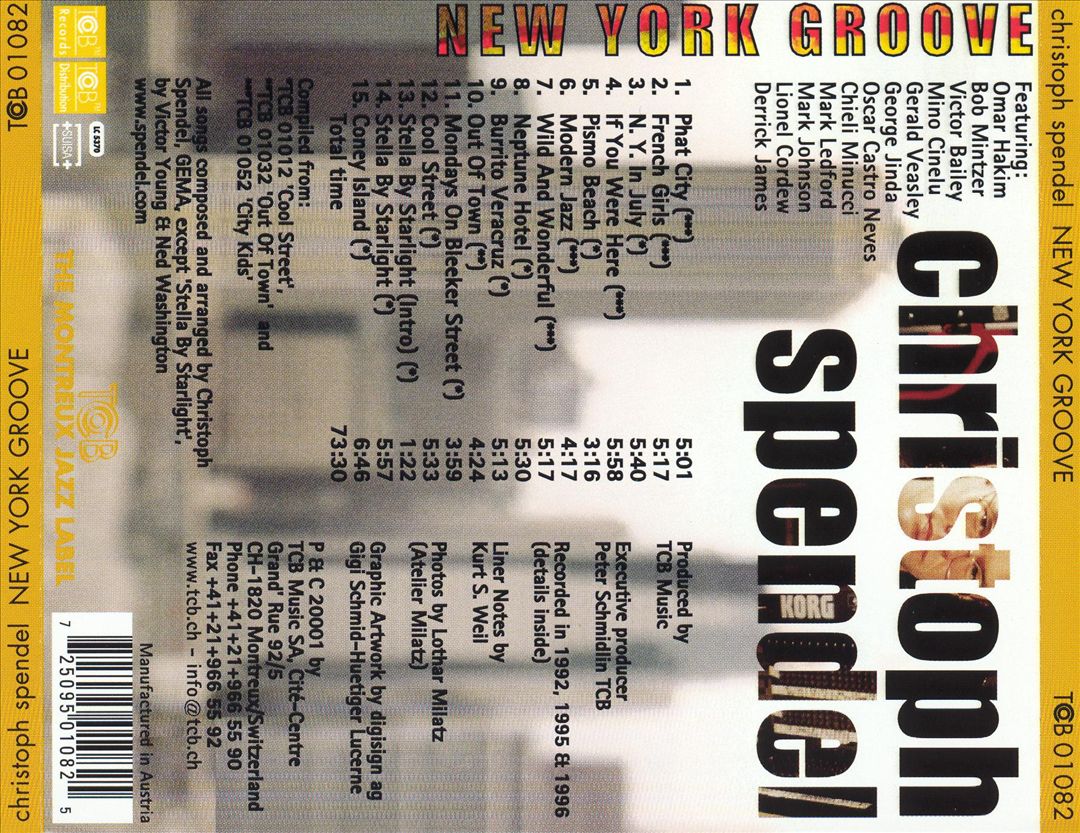 New York Groove cover art